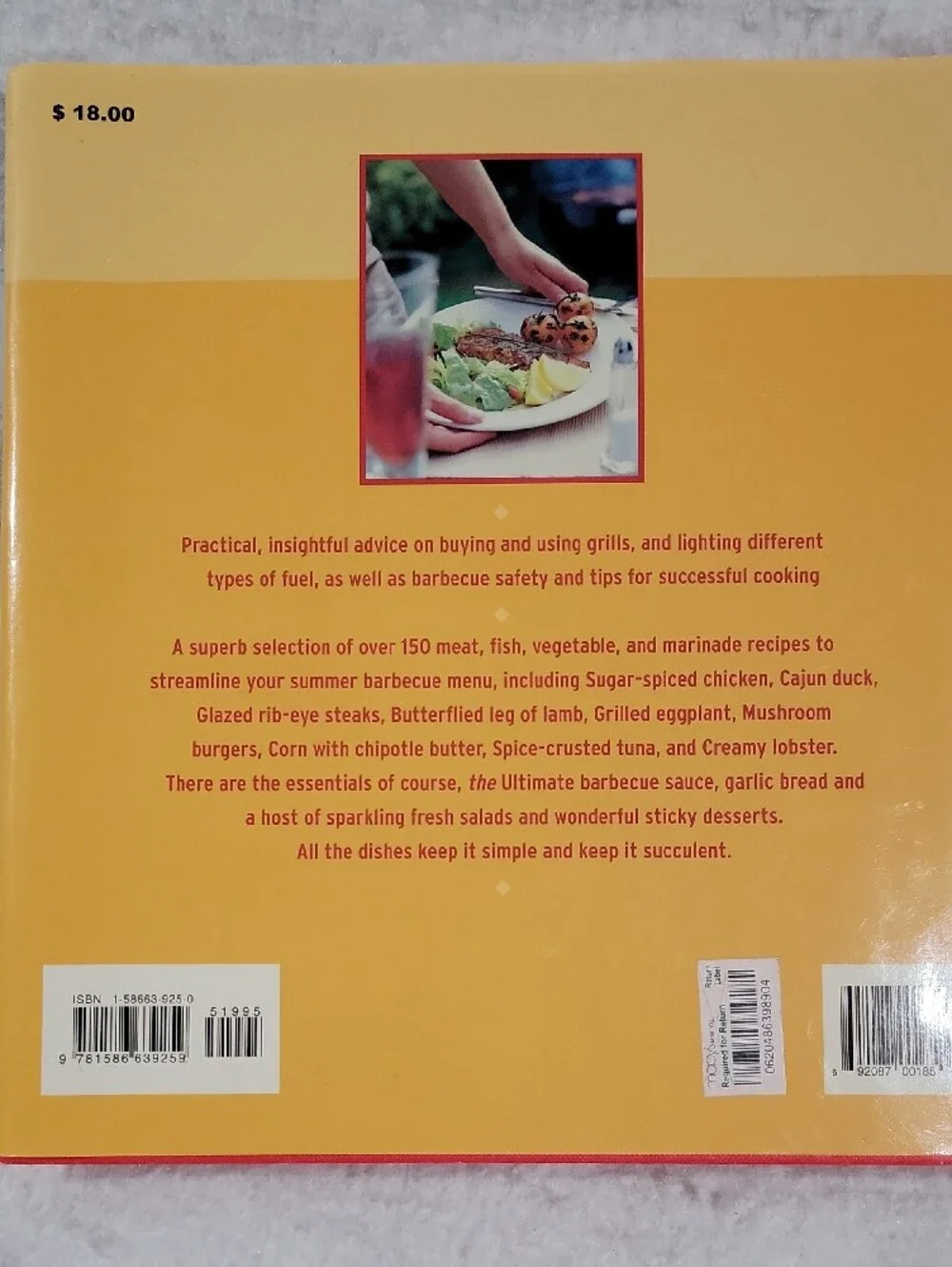 the Big Grill Cookbook by Paul Kirk - Hardcover